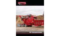 Rotochopper - Model MP-2 - Diesel Horizontal Grinders- Brochure