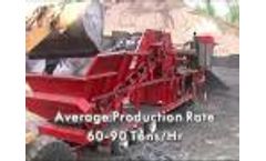 EC-366 Horizontal Grinder + Screener Conveyor  -Video