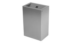 OPHARDT Hygiene - Model OBU 50 E ST - Open Waste Bin for Hygienic, Touchless Disposal