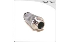 Toptitech - Stainless Steel Pleated Filter for High Dirt Capacity