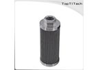 TOPTITECH - Pleated Stainless Steel Filter Oil Filter Filtration