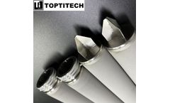TOPTITECH - 30 Inch 5 Micron 226/Fin Adpator SS316L Filter Cartridge