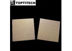 TOPTITECH - 30nm Gold-Plated Porous Titanium Plate for PEM Electrolyzer