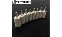 TOPTITECH - 10-20 microns Stainless Steel Sintered Powder Filter for Liquid Chromatography