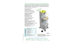 Siem Nova - Model 6110 A1 MAX - Surgical Suction Devices Datasheet