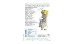 Siem Nova - Model 6110 A2 SPEEDY - Surgical Suction Devices Datasheet