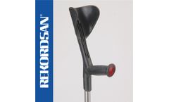 Rekordsan - Model SB200 Grigio - Adjustable Crutch for Adults
