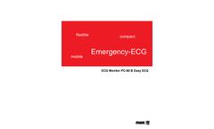 MESA - Model PC-80 B Easy - ECG Monitor Brochure