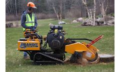 Bandit - Model SG-40 - Track Stump Grinder