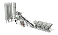 Ammann - Model CBT 105-150 TB ELBA - Linear Transport-optimised Concrete Mixing Plants
