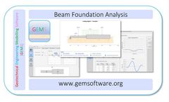 GEMS - Beam Shallow Foundation Geotechnical Software