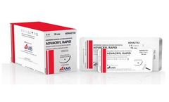 ADVACRYL RAPID - Model Polyglactin 910 Fast Absorbing - Braided Coated Synthetic Absorbable Surgical Suture