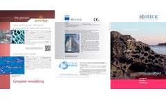 Natural, Biocompatible and Osteoconductive Scaffold for Complete Remodeling Brochure