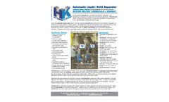 HydraKleen - Automatic Liquid-Solid Separator - Brochure