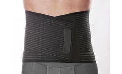 Farmacare - Splinted Corset with V-Support in Pincord Fabric