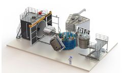 Rising - Carousel Automatic Controlled Rotomolding Machine