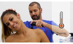 Diathermy referred to TECAR Therapy (acronym meaning Capacitive and Resistive Energy Transfer) - Video