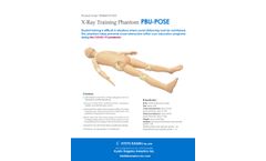 Kyoto Kagaku - Model 41945-000 - X-Ray Training Phantom PBU-POSE Datasheet