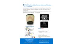 Kyoto Kagaku - Model 41952-000 - Dual Modality Human Abdomen Phantom (CT, Ultrasound) Datasheet