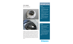 Munters DS 8000 Spin Vane Separator - Product Sheet