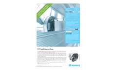 EC52 - Munters Drive Cone Fans - Product Sheet