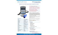 Southland Sensing - Portable Percent Medical Oxygen Monitor with High & Low Alarms - Brochure