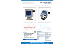 Southland Sensing - Model OMD-507 - Online PPM or Percent Oxygen Analyzer Fully Configurable - Brochure