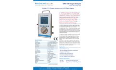 Southland Sensing - Model OMD-560 - Portable PPM Oxygen Analyzer with USB Data Logging - Datasheet