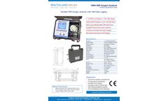 Southland Sensing - Model OMD-580 - Portable PPM Oxygen Analyzer with USB Data Logging - Datahseet