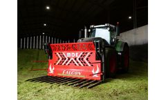 Falcon - Model 10ft - Push-Off Range Buckrake