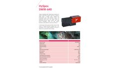 HySpex - Model SWIR-640 - Hyperspectral Camera - Brochure