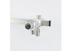 Heck - Model 1010004 - Flowmeter Oxygen Single with Rail Clamp