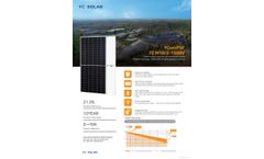 YINGLI - Model 72 M10/2-1500V - Mono Solar Panel - Brochure