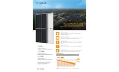 YC - Model PSF 55 G12/2 - Mono Solar Panel - Brochure