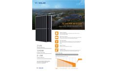 YC Solar - Model PDF 66 G12/2 - Mono Solar Panel - Brochure