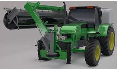 Mazaka - Model MA60BA - Tractor Mounted Panel Cleaner