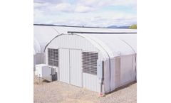 FullBloom - Model 20Inch W 200 Series - Straight-Wall Quonset Style Light Dep Greenhouse