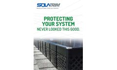 SolaTrim - Home Solar Panel Protection System - Brochure