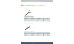 FENDO - Disposable Grasping Forceps, Rat Tooth/Alligator Type Datasheet