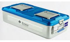 Ermis - Model Premium System - 3-in-one Aluminium Sterilization Container