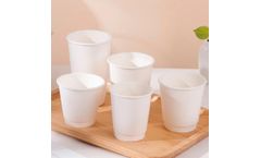 Wonmon - Model 8 Loz - White Double Wall Paper Cup