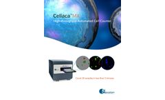 Nexcelom - Model Cellaca MX - High-throughput Automated Cell Counter Brochure