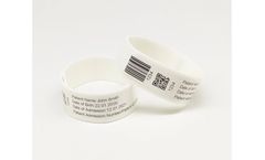 IdenPro ProBand - Thermal Patient ID Wristbands with Adhesive Closure
