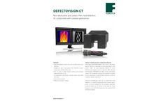 Defectovision - Model CT - Non-Destructive and Contact-Free Crack Detection for Components With Complex Geometries - Datasheet