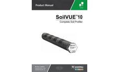 Campbell Scientific - Model SoilVUE10 - TDR Soil Moisture and Temperature Profile Sensor - Manual