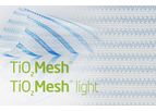 BioCer - Model TiO2Mesh and TiO2Mesh Light - Surgical Mesh Implant