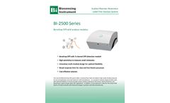 Biosensing - Model BI-2500 Series - Three-channel SPR Detection Module Datasheet