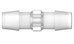 ARK-PLAS - Model CAC52-PR0 - 1/2 x 1/2 Barbed Fitting Uniform Straight, Polypropylene, Natural