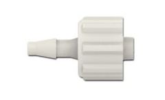 ARK-PLAS - Model LAX22-NY0 - 3/32 Male Luer with Lock Ring, Nylon, Natural