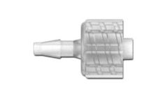 ARK-PLAS - Model LAX22-PP0 - 3/32 Male Luer with Lock Ring, Polypropylene, Natural